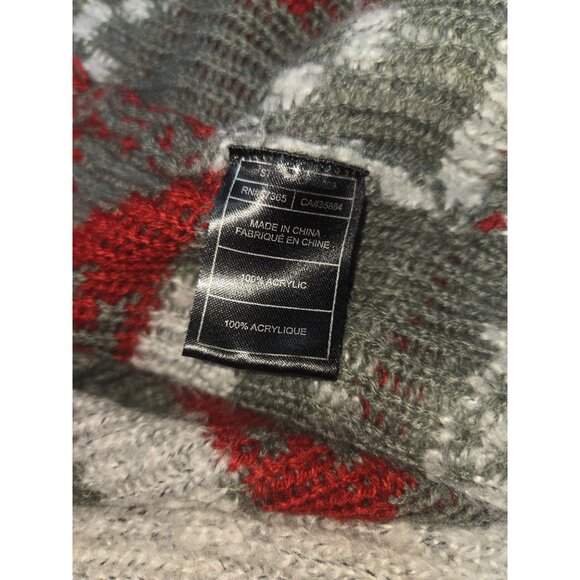 Cupcakes & Cashmere Womens Sweater Small Tribal Pattern Open Front Cardigan - Picture 6 of 7